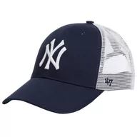 Czapki dla dzieci - 47 Brand MLB New York Yankees Branson Kids Cap B-BRANS17CTP-NY-KID, dla chłopca, Czapka z daszkiem, Granatowy - miniaturka - grafika 1