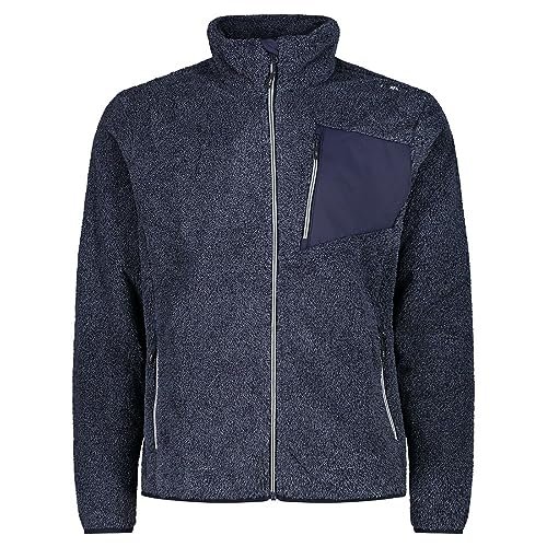 CMP męska kurtka polarowa, B. Blue-Aluminium, 58