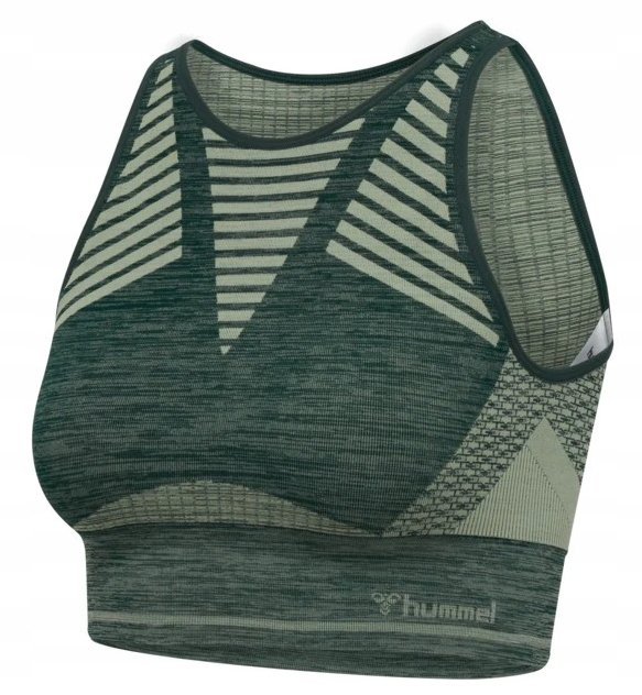 HUMMEL TOP DAMSKI SPORTOWY ZIELONY S 1A3G5_C*