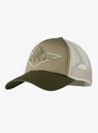 Czapki męskie - Czapka z daszkiem Buff Trucker Cap - brak khaki - miniaturka - grafika 1