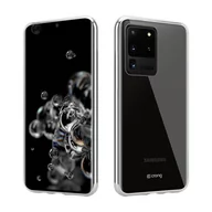 Etui i futerały do telefonów - Crong Crystal Slim Cover - Etui Samsung Galaxy S20 Ultra (przezroczysty) - miniaturka - grafika 1
