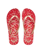 Klapki i japonki damskie - Roxy Japonki ARJL100869 Złoty - miniaturka - grafika 1