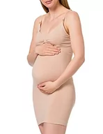 Sukienki ciążowe - Noppies Damska bezszwowa sukienka Camisole, Natural - P653, XL/XXL - miniaturka - grafika 1