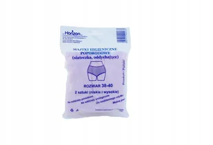 HORIZON-MAJTKI POPORODOWE SIATKA 38-40 A 2SZT - Bielizna lecznicza - miniaturka - grafika 1