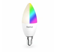 Systemy inteligentnych domów - Hama E14 4,9W RGBW Matter - miniaturka - grafika 1