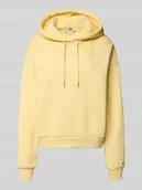 Bluzy damskie - Bluza z kapturem o kroju relaxed fit z mieszanki bawełny - miniaturka - grafika 1