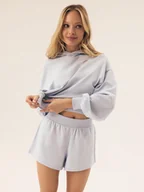 Spodenki damskie - Szorty Ramu Esotiq jasno-niebieski L - miniaturka - grafika 1