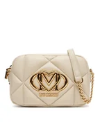 Torebki damskie - LOVE MOSCHINO Torebka JC4038PP1NLC0110 Beżowy - miniaturka - grafika 1