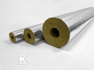 Armacell Otulina izolacyjna z wełny skalnej SteinWolle ALU o grubości 20mm [020x22 ] /1m/ - Płyty i maty izolacyjne - miniaturka - grafika 1