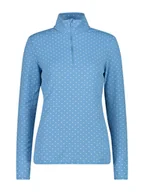 Koszulki sportowe damskie - CMP Koszulka funkcyjna w kolorze błękitno-białym - miniaturka - grafika 1