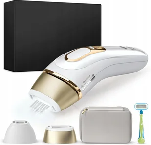 Depilator Silk Expert Pro 5 Ze Światłem Pulsacyjnym Głowica Zestaw Braun - Depilatory i golarki damskie - miniaturka - grafika 1