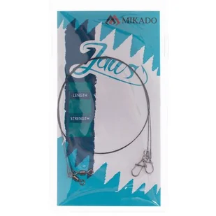 MIKADO Przypon wolframowy Jaws 15cm - 5kg / 2szt. - Inne akcesoria dla wędkarzy - miniaturka - grafika 1