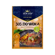 Kuchnie świata - SEN SOY Sos do dań z woka, łagodny 80g - Sen Soy 2577-uniw - miniaturka - grafika 1
