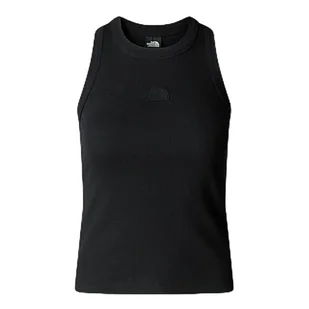 The North Face Kobiety Slim Rib Tank Top Tnf Black XL - Koszulki i topy damskie - miniaturka - grafika 1