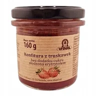 Konfitury, marmolady, powidła - Konfitura z truskawek słodzona erytrytolem bez cukru 160g Vitapol - miniaturka - grafika 1