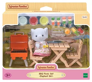 Sylvanian Families 5640 Zestaw Piknik z figurką - dla lalek zestaw do zabawy 5640 - Figurki dla dzieci - miniaturka - grafika 1