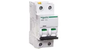 Bezpieczniki elektryczne - Schneider Electric Wyłącznik nadprądowy iC60N 2P C1 6kA A9F04201 - miniaturka - grafika 1