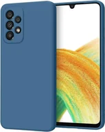 Etui i futerały do telefonów - Panel Goospery Mercury Silicone do Samsung Galaxy A33 5G Navy (8809842242966) - miniaturka - grafika 1
