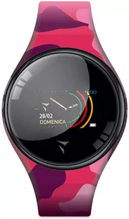 Techmade Freetime Pop Style Różowy TM-FREETIME-STA1 - Smartwatch - miniaturka - grafika 1