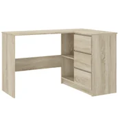 Biurka - Meble Biurko Narożne Komputer Prawe Sonoma N-4P - miniaturka - grafika 1