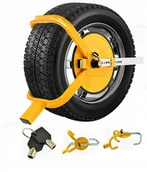 Akcesoria motoryzacyjne - Blokada Antykradzieżowa Na Koło Samochodu Lub Przyczepy Blokada Na Koła - miniaturka - grafika 1