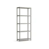 Szafy i regały magazynowe - KETER 246642 REGAŁ PLASTIKOWY 5 PÓŁEK 75x32x176 cm - miniaturka - grafika 1