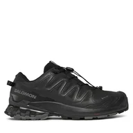 Buty trekkingowe męskie - Trekkingi Salomon Xa Pro 3D V9 GORE-TEX L47270100 Czarny - miniaturka - grafika 1