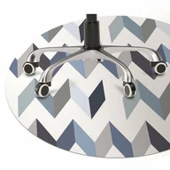 Podnóżki, podpórki, podkładki - Podkładka pod krzesło obrotowe Jodełka fi100 cm - miniaturka - grafika 1