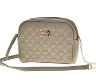 Torebki damskie - Monnari torebka damska listonoszka beż taupe - miniaturka - grafika 1