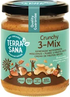 Słodkie kremy i masła - Terrasana Krem orzechowy crunchy mix (3 orzechy) 250 g Bio - żywność - miniaturka - grafika 1