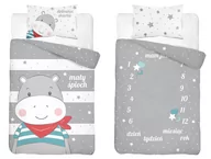 Pościel dla dzieci - Detexpol Pościel Bambusowa Dziecięca 3530B 100x135 5901685666237 - miniaturka - grafika 1
