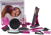 Zabawy w naśladowanie dorosłych - MEGA ZESTAW MAŁEJ FRYZJERSKI FRYZJERSKI YF821C SUSZARKA PROSTOWNICA - miniaturka - grafika 1
