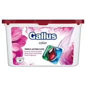 Środki do prania - Gallus Kapsułki 3 w 1 Color 18 szt kapsułki do prania kolorów - miniaturka - grafika 1