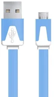 Kable USB - Esperanza Kabel USB USB/micro USB 1.8m Niebieski EB182B - miniaturka - grafika 1