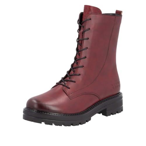 Remonte Damskie botki D2278, czerwone, 45 EU, czerwony, 45 EU