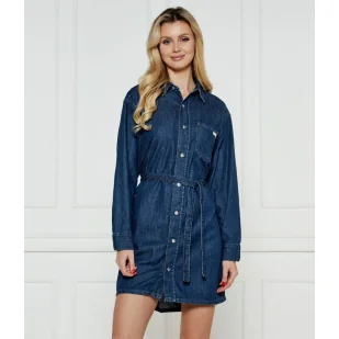 CALVIN KLEIN JEANS Jeansowa sukienka - Sukienki - miniaturka - grafika 1