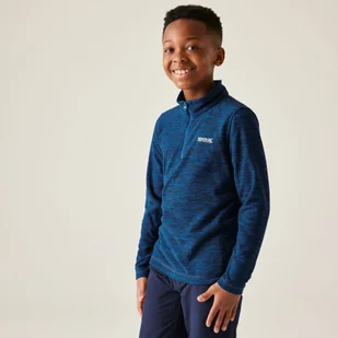 Regatta Polar dziecięcy z suwakiem 1/2 Hot Shot Marl Multikolor, Rozmiar: 158 cm - Bluzy dla chłopców - miniaturka - grafika 1