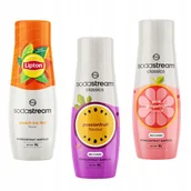 Syropy i koncentraty owocowe - 3 koncentraty Sodastream Lipton Ice Tea Peach + Passionfruit + Grapefruit - miniaturka - grafika 1