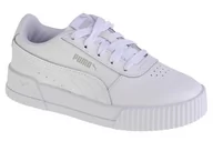 Buty dla dziewczynek - Puma Carina L PS 370678-19 dziewczęce sneakersy, białe, rozmiar 28 - miniaturka - grafika 1