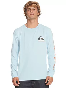 Quiksilver Koszulka męska Basic Blue XS - Koszulki męskie - miniaturka - grafika 1