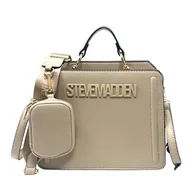 Torebki damskie - Steve Madden Damska torba na ramię Bevelyn Cabrio, jeden rozmiar, Ponadczasowy taupe, Rozmiar Uniwersalny - miniaturka - grafika 1