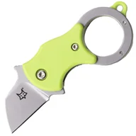 Noże - FOX MINI-TA NÓŻ SKŁADANY ZIELONY NYLON HDL-1.4116 STAL NIERDZEWNA PIASKOWANA BLD - miniaturka - grafika 1