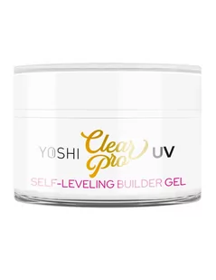 Yoshi - Żel UV/LED Clear Pro Self Leveling 50ml - Żele do paznokci - miniaturka - grafika 3