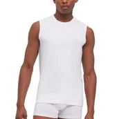 Koszulki męskie - Falke 2-Pack Round-Neck Top — White - miniaturka - grafika 1