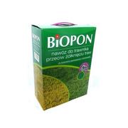 Nawozy ogrodnicze - Biopon Nawóz do trawnika przeciw żółknięciu, karton z uchwytem 3kg, marki - miniaturka - grafika 1