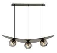 Lampy sufitowe - Nowoczesna lampa wisząca z grafitowymi kloszami - D123 E3-R81 - miniaturka - grafika 1