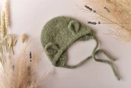 Czapki dla dzieci - Bonetka niemowlęca Baby Alpaka + Merino - miniaturka - grafika 1