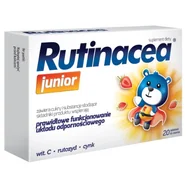 Przeziębienie i grypa - Aflofarm Rutinacea Junior 20 szt. - miniaturka - grafika 1