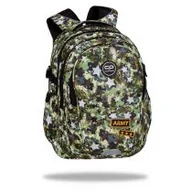 Plecaki szkolne i tornistry - Plecak 4-komorowy Coolpack Factor Army Stars - miniaturka - grafika 1