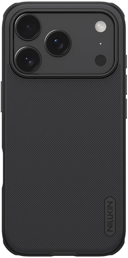 Etui Nillkin Super Frosted Shield Pro Magnetic kompatybilne z MagSafe na iPhone 17 Pro Max - czarne